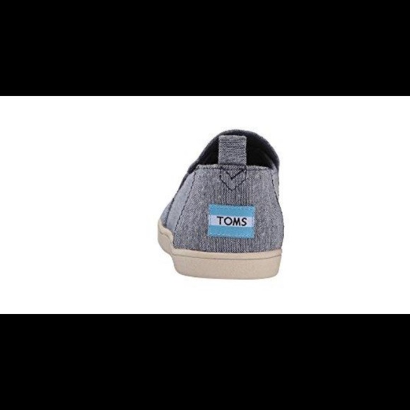 TOMS Deconstructed Alpargata, Navy Slub Chambray - Picture 5 of 7